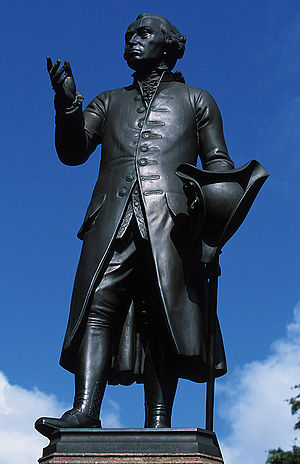 Statue of Immanuel Kant in Königsberg