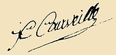 signature de Jean-Claude Courveille