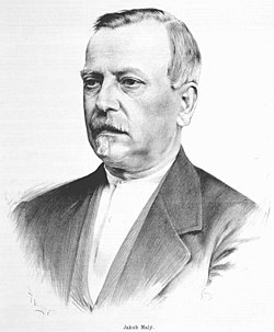 Jakub Malý (portrét z r. 1889)