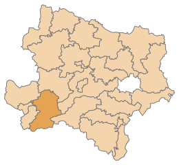 Distret de Scheibbs - Localizazion