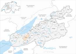 Brüttelen – Mappa