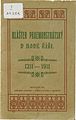 Klášter praemonstrátský v Nové Říši 1211–1911