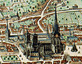 Detall de la catedral, a l'Àtles de Blaeu