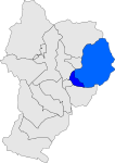 Localització de l'EMD d'Araós respecte d'Alins.svg