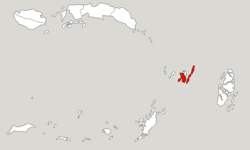 Lokasi Kabupaten Maluku Tenggara di Provinsi Maluku