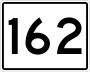 State Route 162 marker