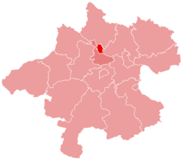 Location within Upper Austria