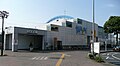 駅名看板更新前の北口（2011年10月）