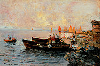 Lagoon at Sunset, c. 1893