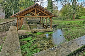 La source du Bief de Mouchard.