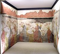 Фрески з Акротирі, острів Санторин, Нац.археоллогічний музей (Афіни)