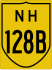 National Highway 128B marker