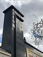 Batman on top of the Odeon Theatre