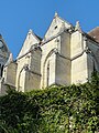 Croisillon et chapelle sud, vue depuis le sud-est.