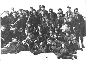 Партизаны 10-й Словенской ударной бригады в 1944 году