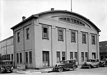 President Street Station during the Great Depression in 1936 President Street Station - Baltimore 1936.jpg