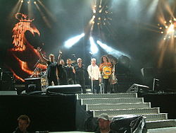 Queen + Paul Rodgers en 2005.
