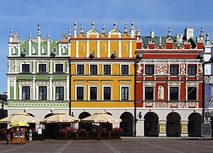 Armenian houses in Zamość