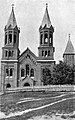 Vue de l'église de la Sainte-Trinité avant 1914