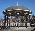 Musikpaviljongen på Pijnackerplein i Rotterdam i Nederländerna