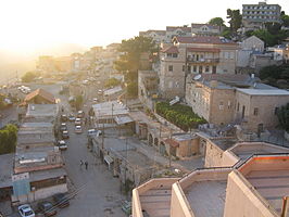 Safed - stadsgezicht