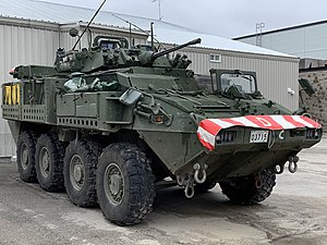 Канадський LAV 6, квітень 2019 року