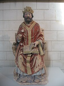 Saint-Pierre en costume en pape