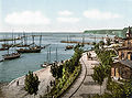 Sassnitz Hafen und Mole, um 1890