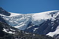 Gletscherbruch des Äußeren Mullwitzkeeses westlich der Kristallwand.