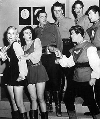 Photo of the cast of the television program Sp...