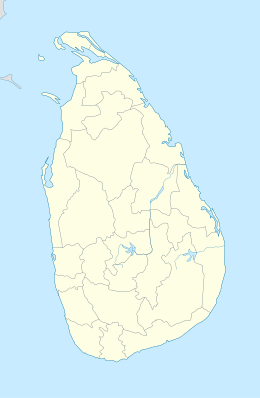 Mappa di localizzazione: Sri Lanka