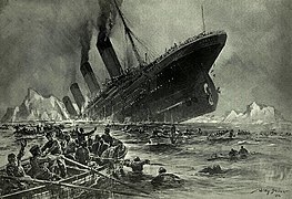 1912 : Dowagiac Couple Enter First Titanic Lifeboat