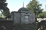 Mausoleum of Thomas Nash in churchyard of Saint Peter and Saint Paul to the south of porch