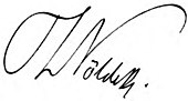 signature de Theodor Nöldeke