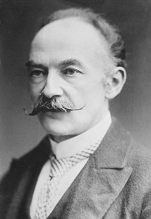 The poetry of Thomas Hardy was the influence t...