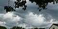 Хмари Asperatus undulatus над Бельгією, 9 червня 2014 року