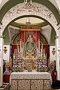 Nuestra Señora de los Remedios en el Altar de la Solemne Función de mayo de 2021.