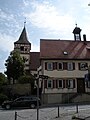 Evang. Oswaldkirche und altes Rathaus in Stuttgart-Weilimdorf