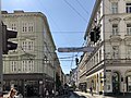 Ende der Neubaugasse an der Lerchenfelder Straße