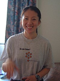 Yang Yang i Montréal 2002.