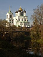 Vue depuis Pskov.