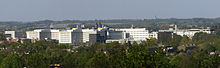Campus Randwyck, seen from Mount Saint Peter 20130504 Maastricht View over Maastricht from Sint Pietersberg 01(cropped).jpg