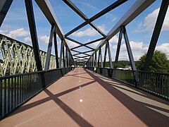 Katwijk, Fahrradbrücke De Maasover