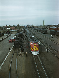 サンタフェ鉄道の豪華列車「スーパーチーフ号」がシカゴとロサンゼルス間を運転開始