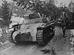 PzKpfw I Norjassa 18. huhtikuuta 1940.