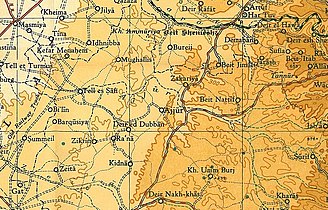 Beit Jimal 1945 1:250,000