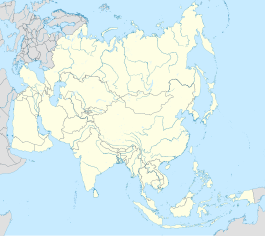 Map showing the location of Al Marmoom Desert Conservation Reserve