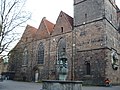 Unser Lieben Frauen in Bremen, outside view from the north