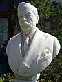 Bust of Mr Hemming Fry in Villa Garnier, Bordighera