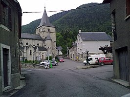 Dorpscentrum met Saint-Félix-kerk